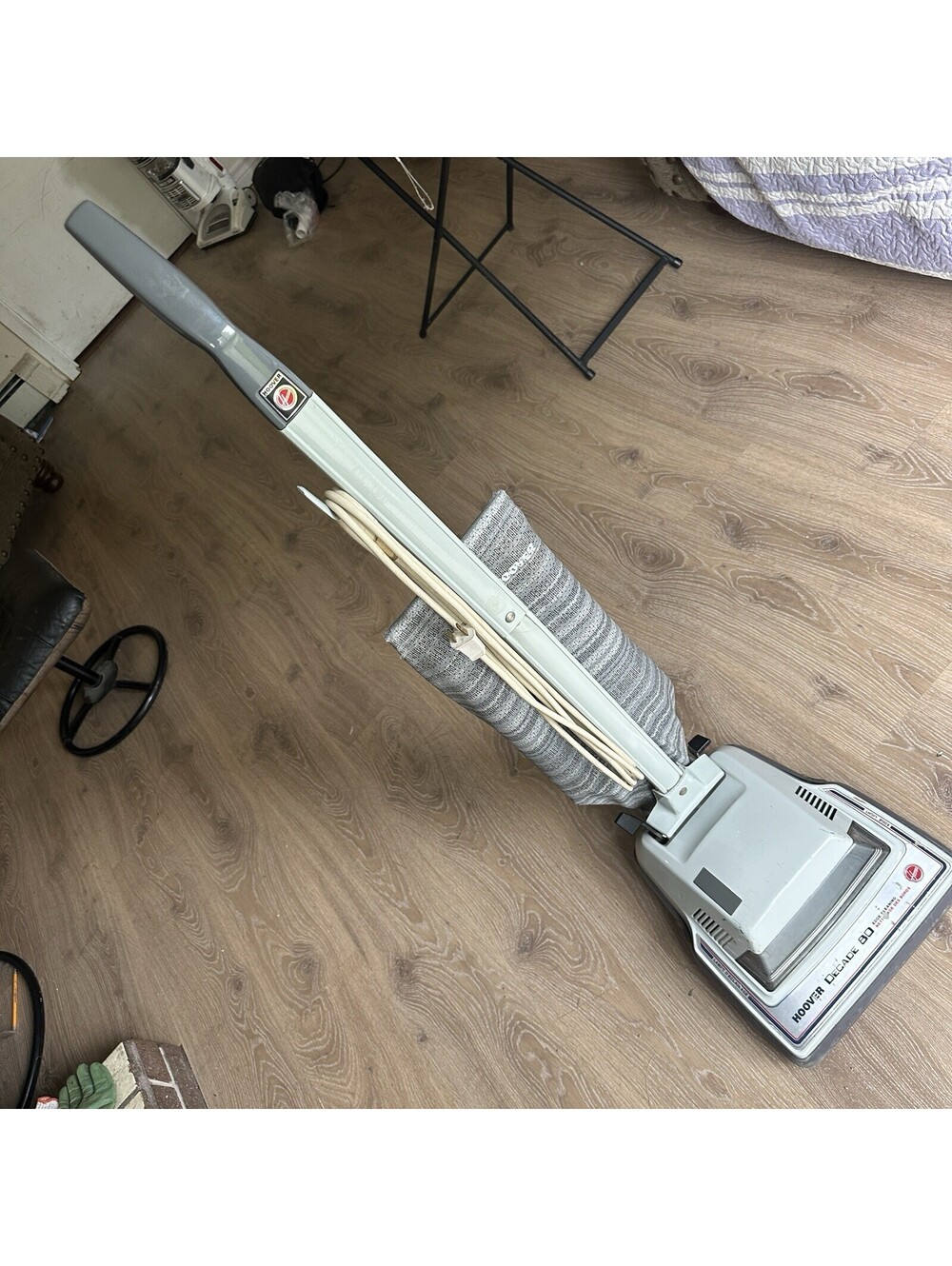 Vintage Hoover Decade 80 U4435 Upright Vacuum Made in Canada Tested Working